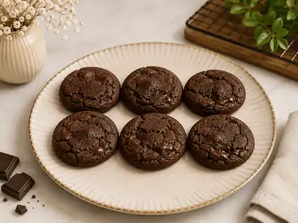 Dark chocolate cookie